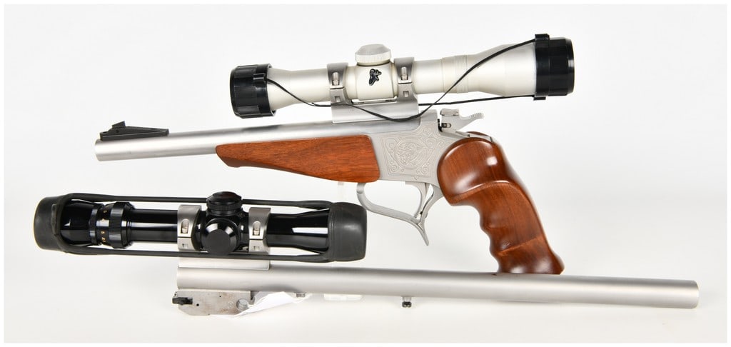 Thompson/Center Arms Contender Single-Shot Break-Action Pistol .22 LR and 7mm T/CU with 10 Inch and (1 of 20)