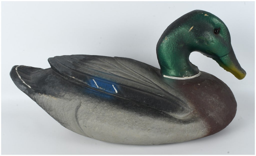 Vintage J.C. Higgins Life-Like Mallard Drake Duck Decoy (1 of 10)
