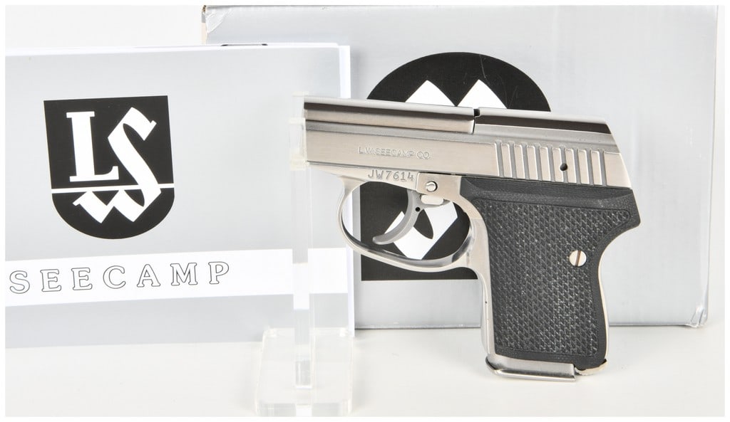 L.W. Seecamp Co. LWS-32 California Edition Semi-Automatic Pistol .32 ACP with 2.1 Inch Barrel (1 of 17)