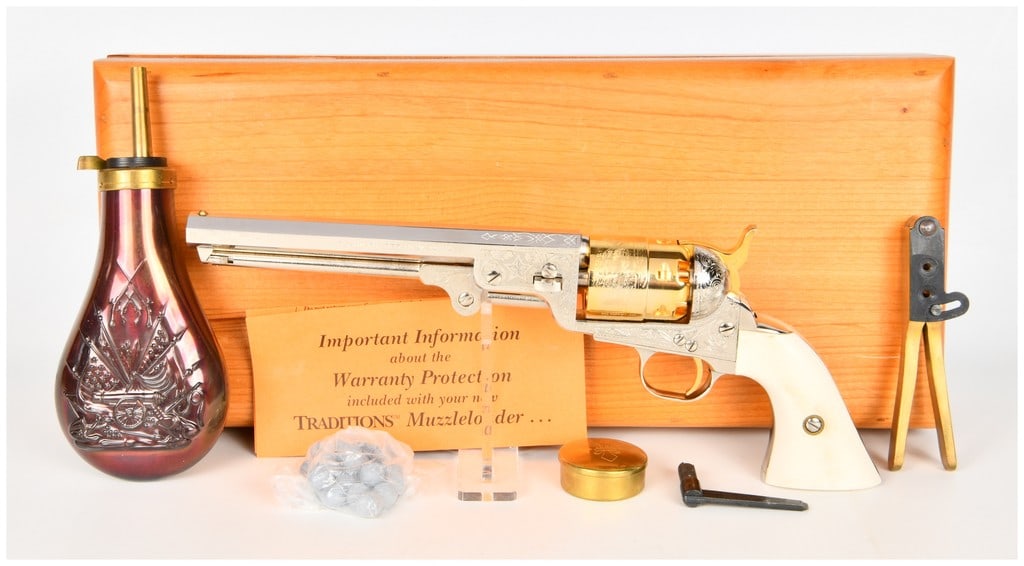 F.lli Pietta 1851 Navy Yank Single Action Percussion Revolver .44 Caliber with 7.5 Inch Octagonal (1 of 19)