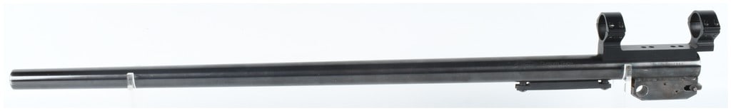 Virgin Valley Custom Guns Thompson/Center Contender Break-Action Rifle Barrel .20 BR Express with 21: This custom rifle barrel is manufactured by Virgin Valley Custom Guns for use with the Thompson/Center Contender break-action system. Chambered in the high-velocity .20 BR Express wildcat caliber, the