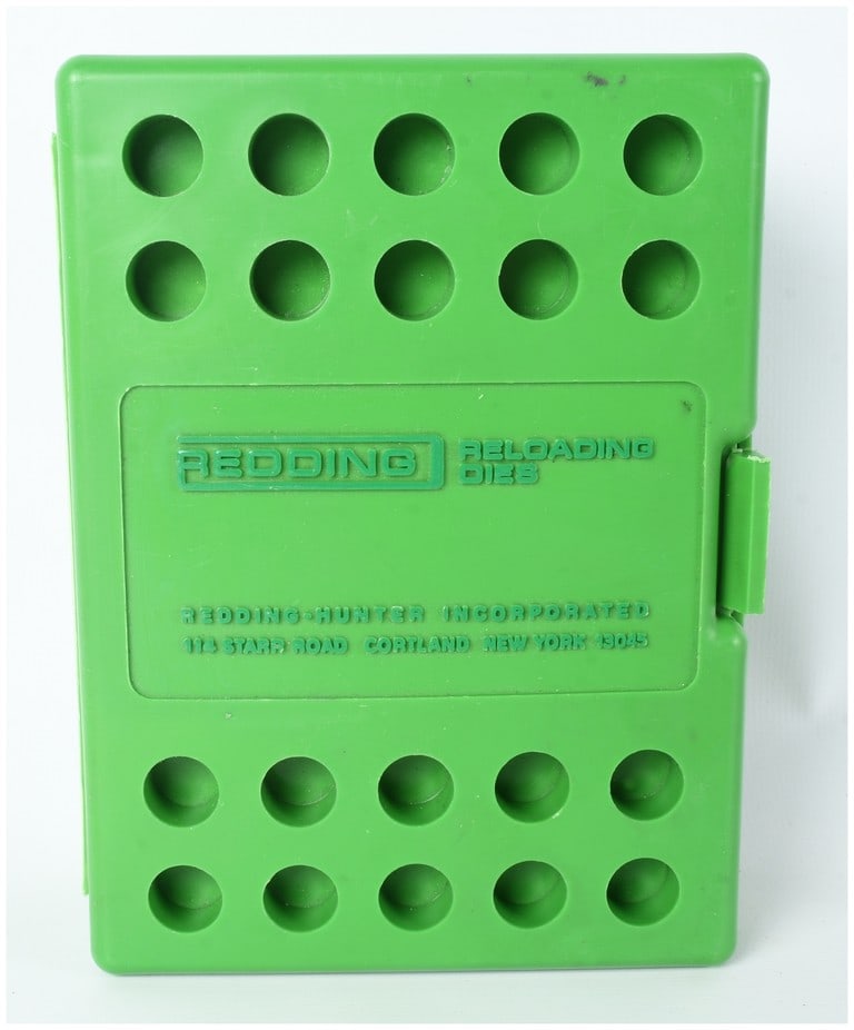 Redding 80432 Series D Three Die Reloading Set for .300/221 Remington: This Redding-Hunter Incorporated reloading die set is designed for the .300/221 Remington cartridge, a precursor to the .300 Blackout, as indicated on the factory label for set number 80432. The set i