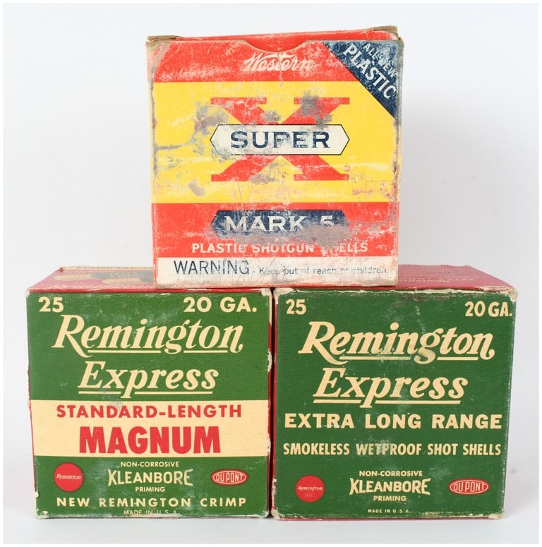 A Lot of 75 Rounds of Remington and Western Express and Super-X Shotgun Ammunition 20 Gauge (1 of 5)