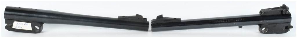 A Pair of Thompson/Center Encore and Contender Break-Action Handgun Barrels 7mm BR Remington and 7mm (1 of 17)