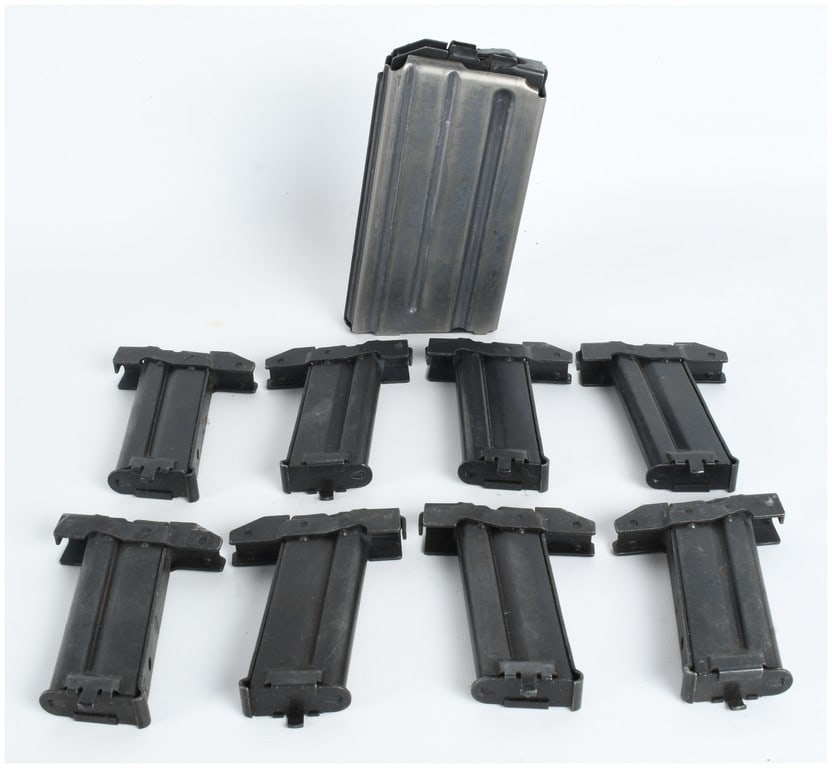 A Collection of Nine Simmonds Precision Products M16 and .22 LR Conversion Magazines (1 of 6)