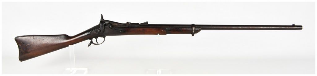 Springfield Model 1866 Allin Conversion Breech-Loading Rifle .50-70 Government Antique (1 of 17)