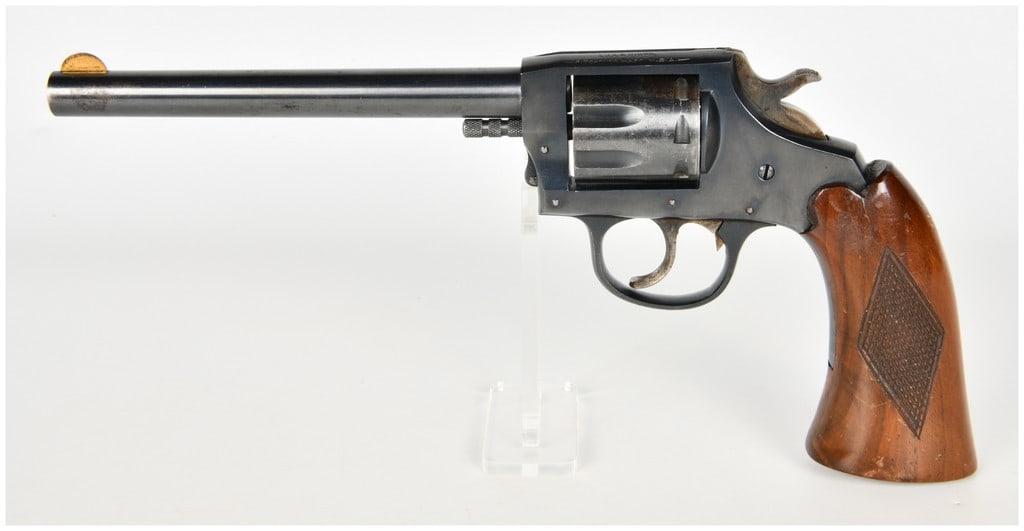 Iver Johnson Target Sealed 8 Double Action Revolver .22 Caliber with 6 Inch Barrel (1 of 14)