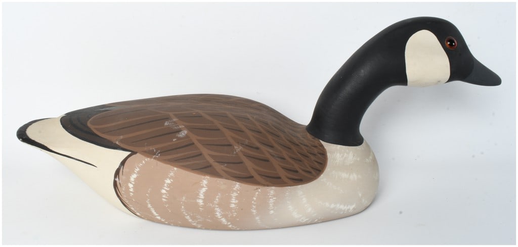 Stony Point Decoys Hornick Bros. Canada Goose Decoy Signed Raymond E. Hornick 1978 (1 of 10)