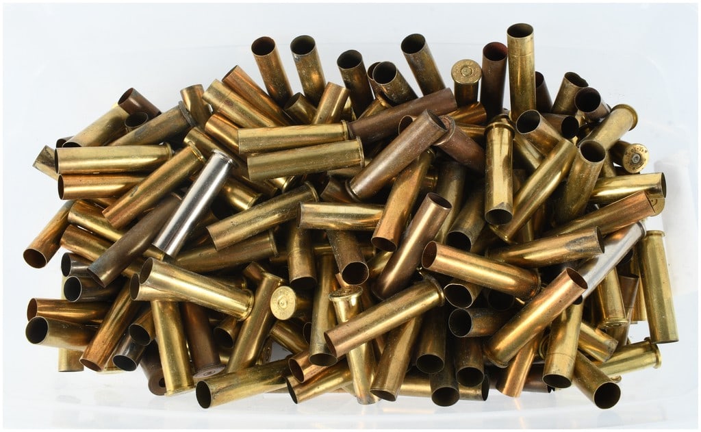 A Lot of 204 Mixed Manufacturer .45-70 Government Empty Brass Casings for Reloading (1 of 3)
