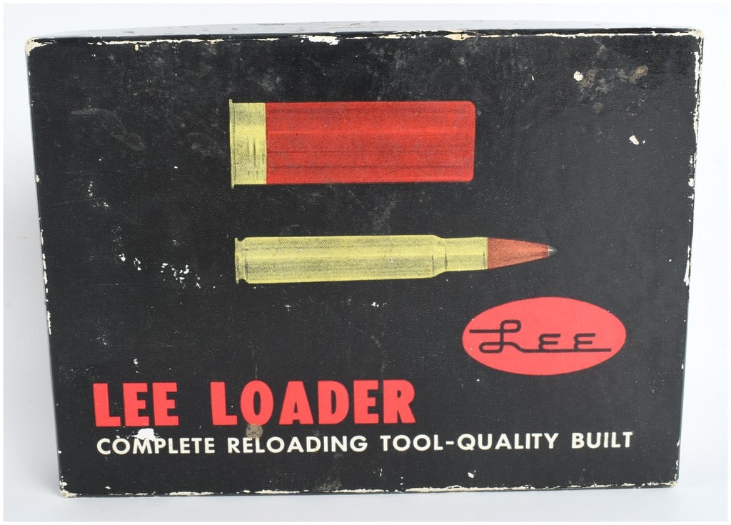 Lee Loader Manual Hand Reloading Tool .257 Remington Roberts: This lot features a vintage Lee Loader manual hand-reloading kit chambered for the .257 Remington Roberts caliber, designed for neck-sizing and loading rifle ammunition without the use of a standard b