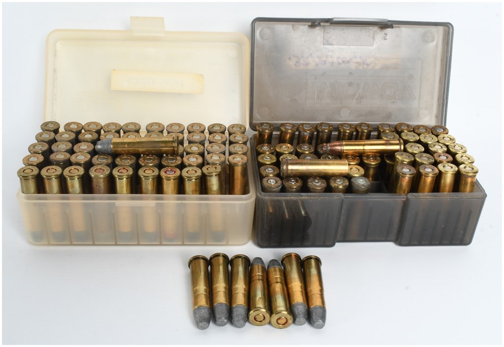 A Collection of 83 Rounds of .32-20 Winchester Ammunition and 24 Empty Brass Casings (1 of 4)