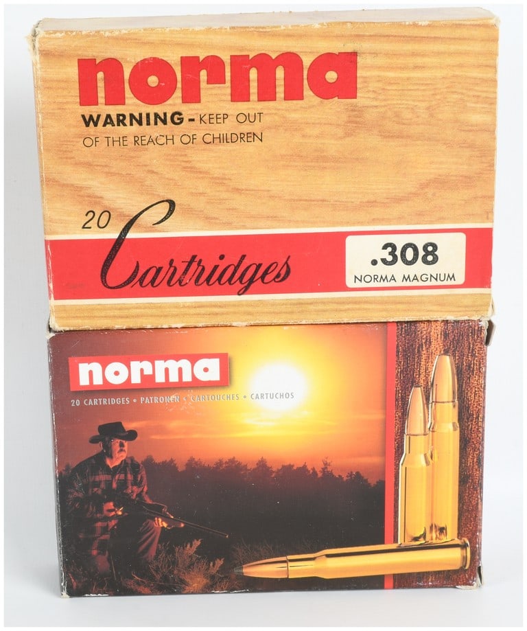 A Lot of 36 Rounds of Norma .308 Norma Magnum Centerfire Ammunition (1 of 4)