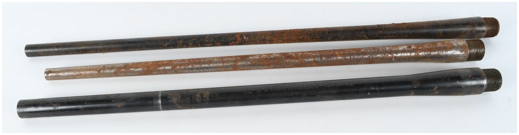 Three Remington Bolt-Action Rifle Barrels .222 Rem and .22-250 Rem for Parts/Repair (1 of 6)