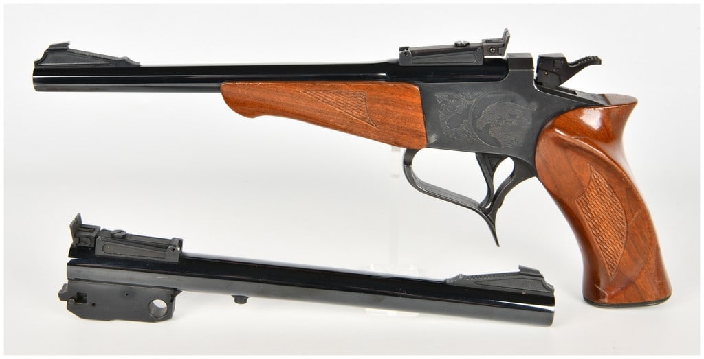 Thompson/Center Arms Contender Single-Shot Break-Action Pistol .30-30 Winchester and .22 Hornet with (1 of 20)
