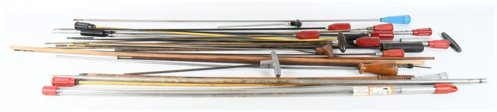 A Collection of 32 Firearm Cleaning Rods and Maintenance Tools (1 of 7)
