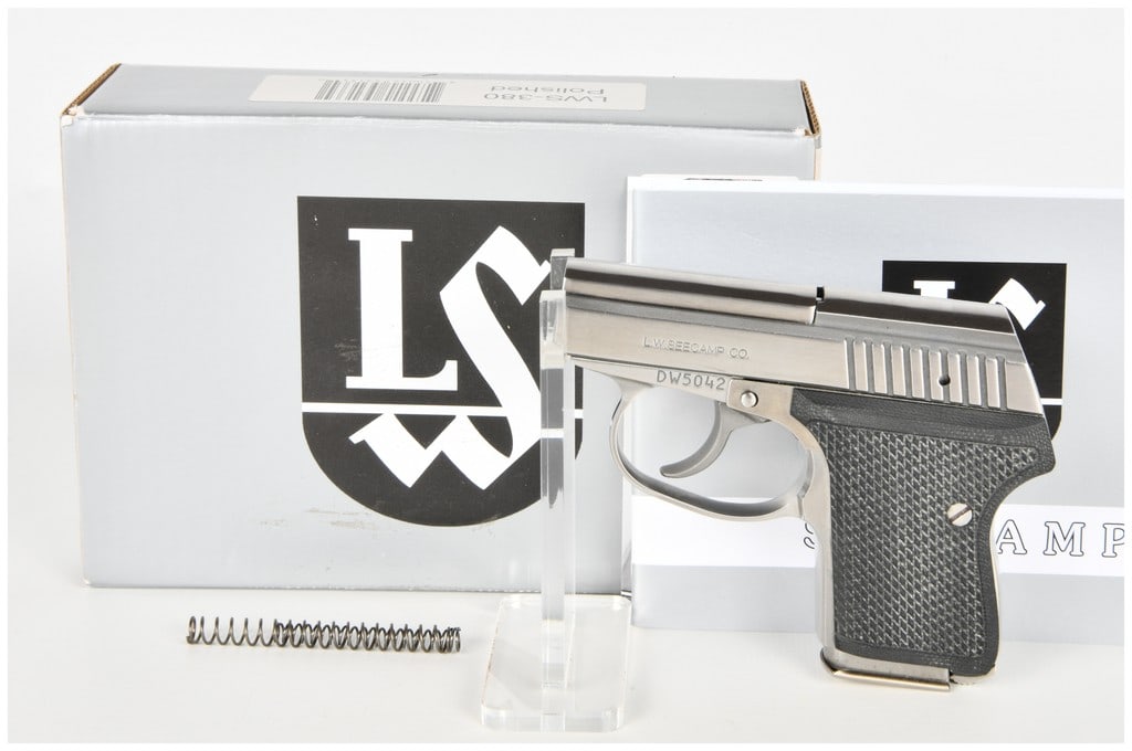 L.W. Seecamp Co. LWS 380 Semi-Automatic Pistol .380 ACP with 2 Inch Barrel (1 of 18)