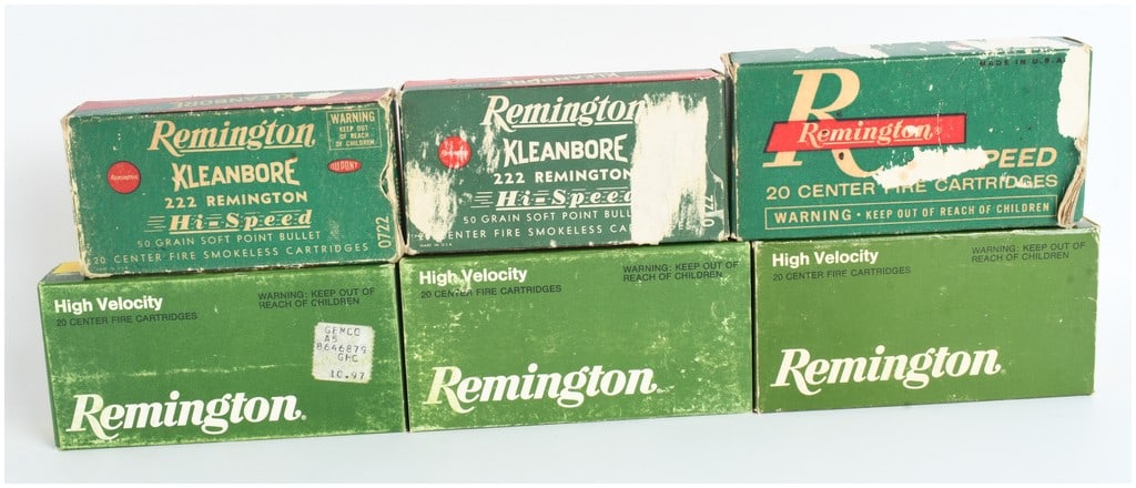 A Lot of 105 Rounds of Remington .222 Remington Centerfire Ammunition (1 of 4)