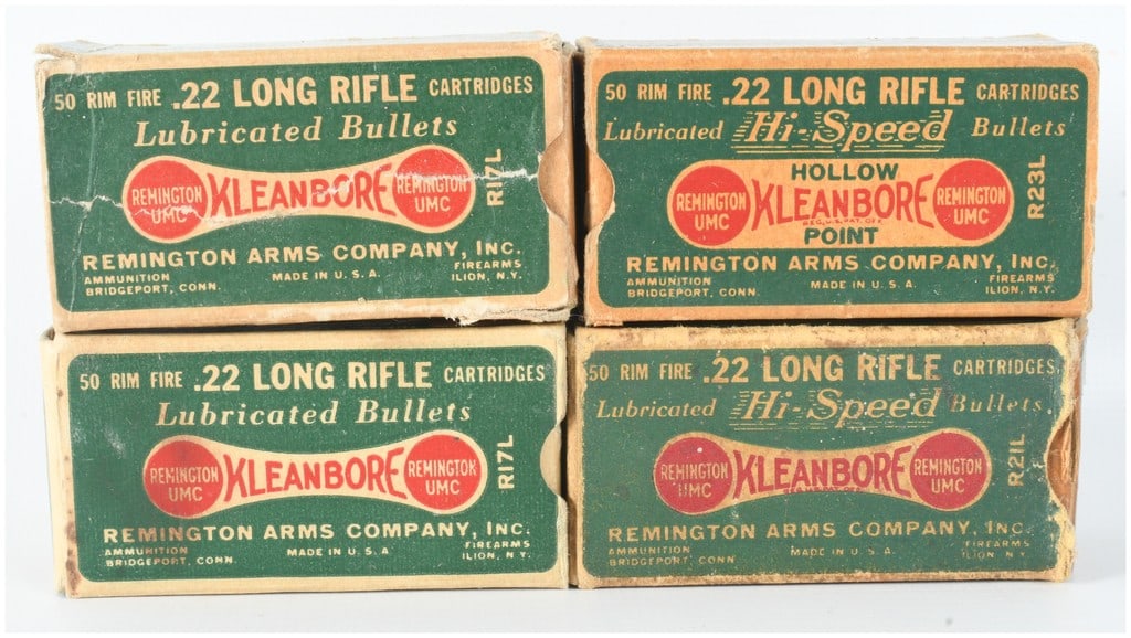A Lot of 174 Rounds of Remington Kleanbore .22 Long Rifle Ammunition (1 of 5)