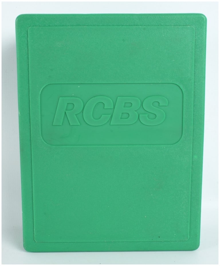 RCBS Full-Length Reloading Die Set .375 H&H Magnum: This is a two-piece RCBS full-length reloading die set chambered for .375 H&H Magnum, identified by part number 16901. The set is comprised of two distinct dies: one full-length sizing die equipped wi