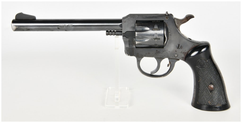Harrington & Richardson Model 929 Double Action Revolver .22 Caliber with 6 Inch Barrel (1 of 16)