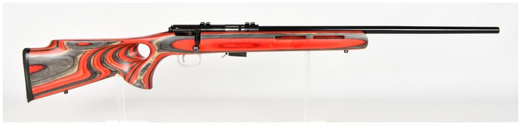 Savage Model 93R17 Bolt Action Rifle .17 H.M.R. with Heavy Target Barrel (1 of 18)