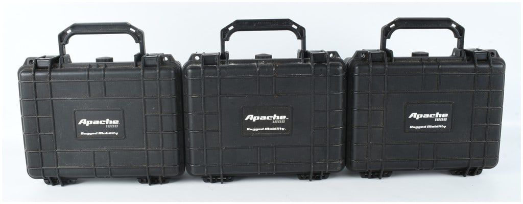 Three Apache 1800 Weatherproof Protective Utility Cases (1 of 6)