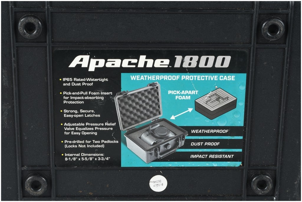 Three Apache 1800 Weatherproof Protective Utility Cases - 4