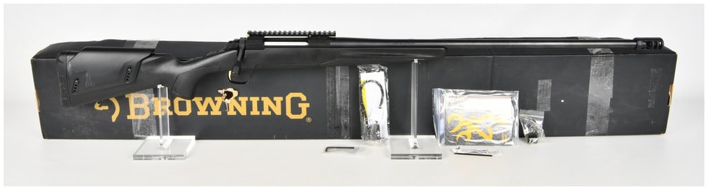 Browning X-Bolt Stalker Long Range Adjustable Bolt Action Rifle .300 PRC with 26 Inch Barrel: This Browning X-Bolt Stalker Long Range Adjustable is a bolt action rifle chambered for .300 PRC, specifically configured for precision long-range applications. It features a 26 inch matte black finis