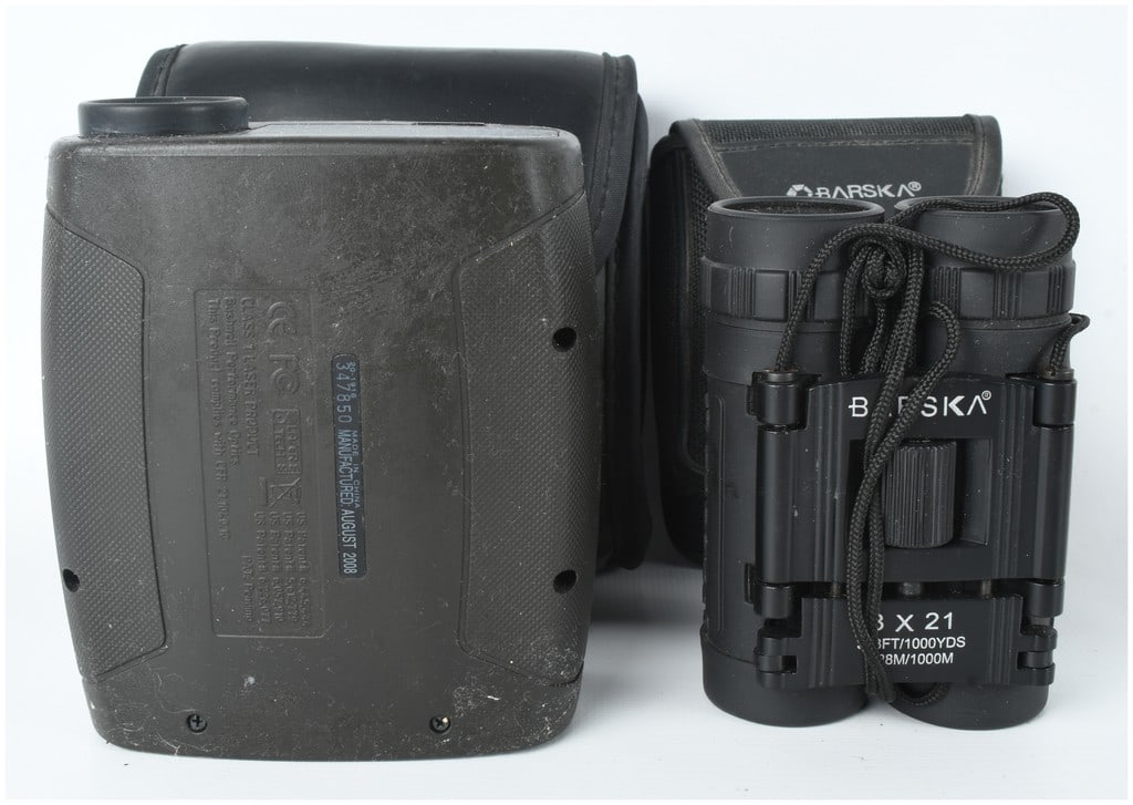 Two Optical Instruments including a Bushnell Yardage Pro Sport 450 Laser Rangefinder and Barska 8x21 (1 of 11)