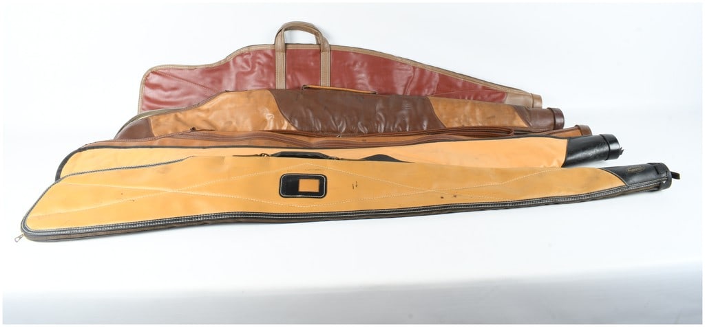 A Group of 5 Vintage Soft-Sided Long Gun Cases including Kolpin Gun-Tector (1 of 7)