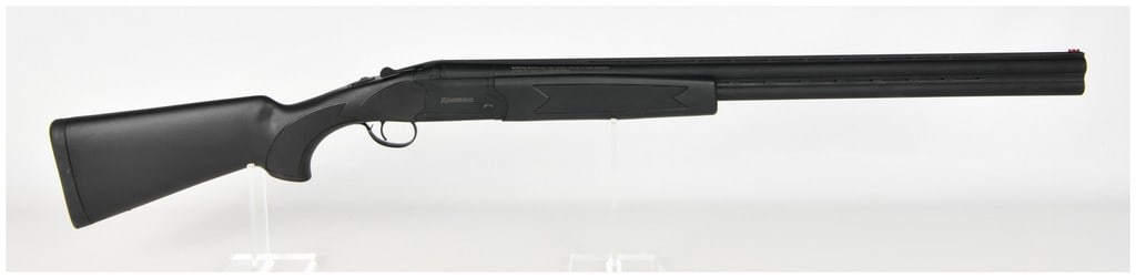 Mossberg International Silver Reserve Over/Under Break Action Shotgun 12 Gauge with 28 Inch Barrel: This is a Mossberg International Silver Reserve over/under break-action shotgun chambered for 12 gauge 2 3/4-inch and 3-inch shells. The firearm is equipped with 28-inch dual barrels featuring a venti
