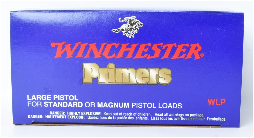 Winchester No. WLP Large Pistol Primers for Standard or Magnum Pistol Loads, 1,000 Count (1 of 3)
