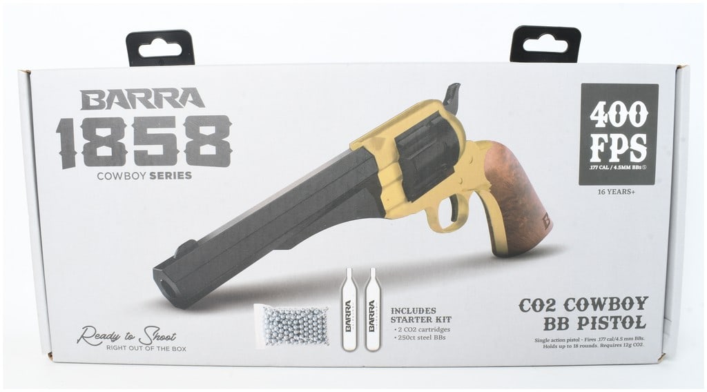 Barra 1858 Cowboy Series Single Action CO2 BB Pistol .177 Caliber (1 of 7)
