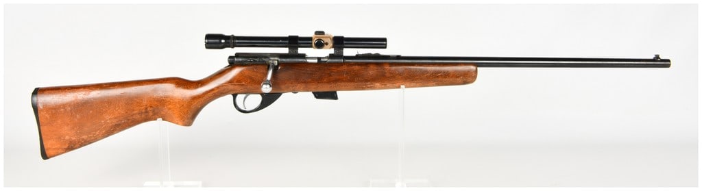 J.C. Higgins Model 103.228 Bolt-Action Rifle .22 S-L-LR: The J.C. Higgins Model 103.228 is a bolt-action rimfire rifle chambered for .22 Short, Long, or Long Rifle cartridges, manufactured for Sears, Roebuck & Company as a variant of the Marlin Model 80. Th