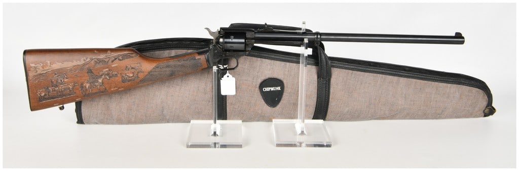 Heritage Rough Rider Rancher Single-Action Revolving Rifle .22 WMR with 16.125 Inch Barrel (1 of 20)