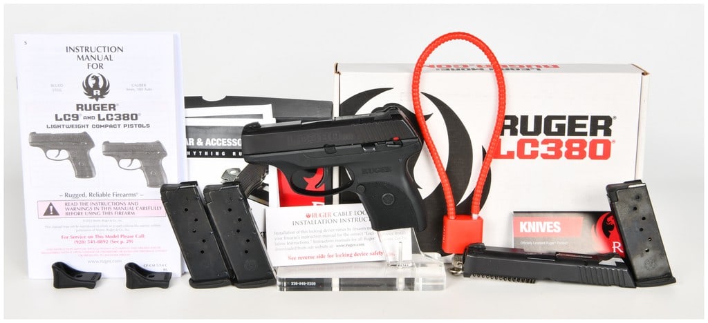 Ruger LC380ca Semi-Automatic Pistol .380 Auto with 3.12 Inch Barrel (1 of 17)