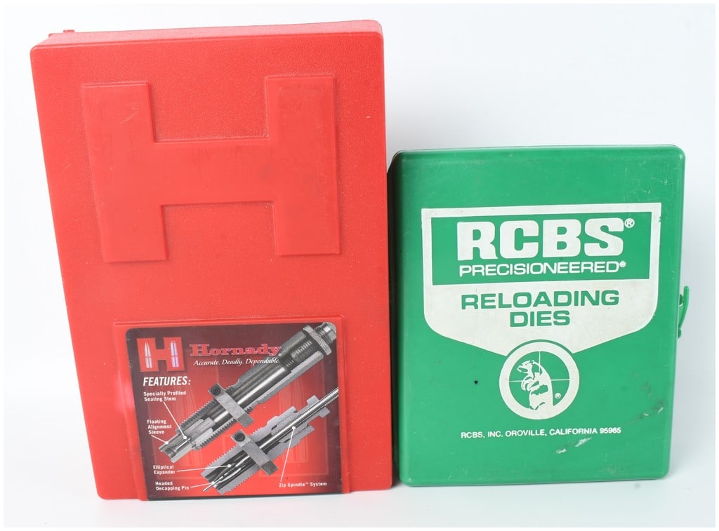 Two Handgun Reloading Die Sets Including Hornady and RCBS (1 of 6)