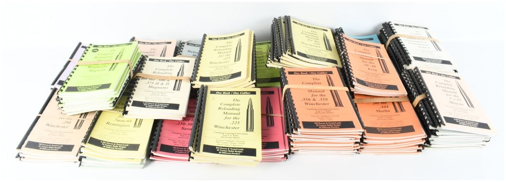 Loadbooks USA. One Book / One Caliber Series: Complete Reloading Manuals. ca. 2000. (1 of 15)