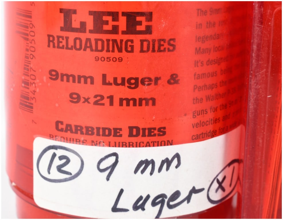 Two Lee Precision 9mm Die Sets - 2