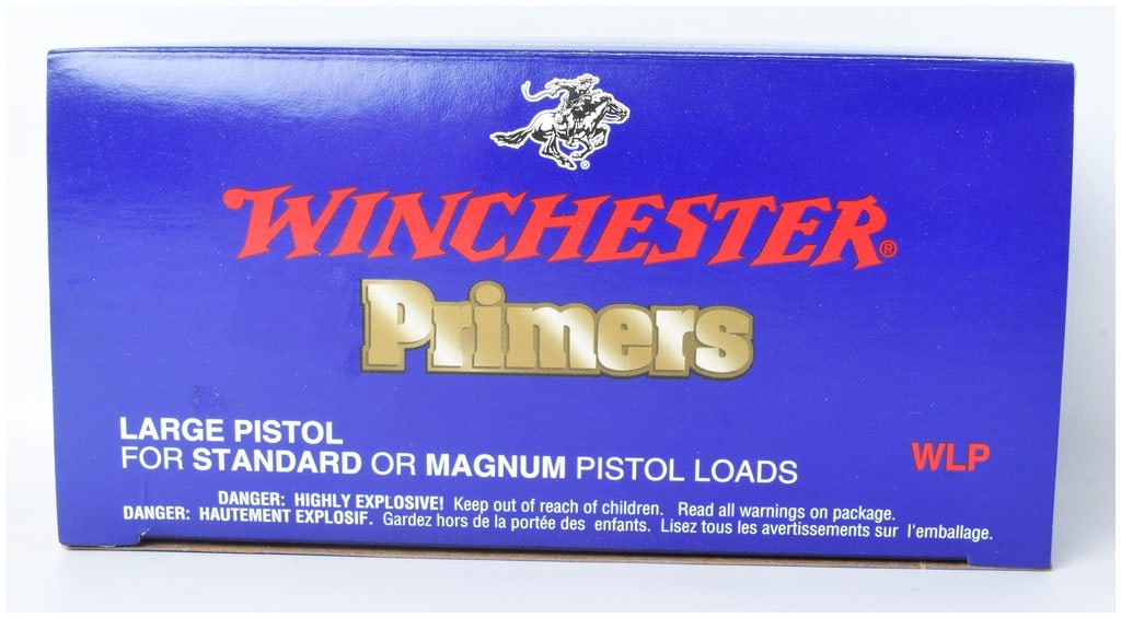 A Box of 1,000 Winchester Large Pistol Primers (1 of 3)