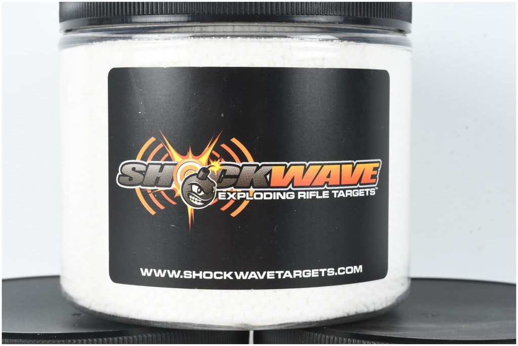 Three Shockwave Exploding Rifle Targets Binary Targets .223 Caliber or Higher - 2