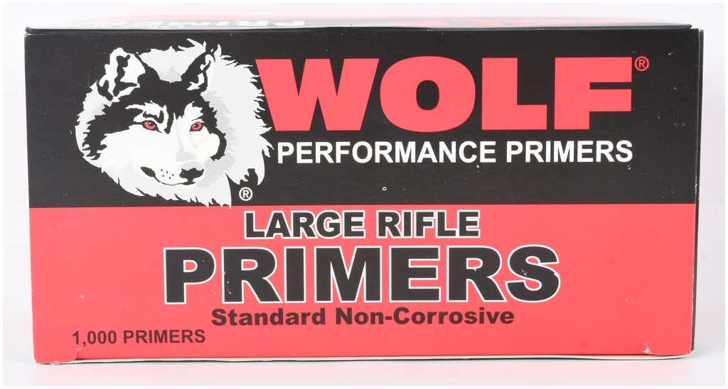 Wolf Performance Large Rifle Primers, 1,000 Count (1 of 3)