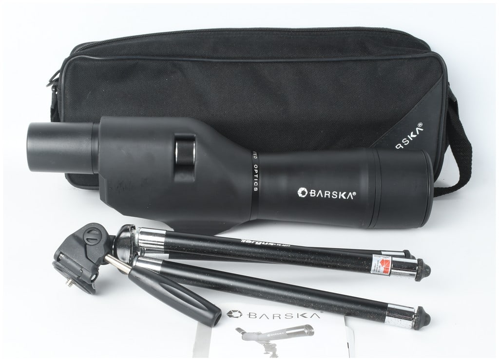 Barska Colorado 20-60x60mm Waterproof Spotting Scope with Targus Tripod and Case (1 of 11)