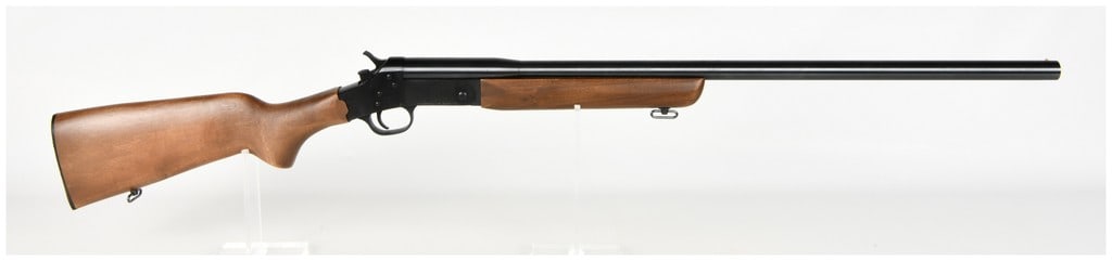 Rossi Single Shot Break Action Shotgun 12 Gauge with 28 Inch Barrel: This is a single-shot break-action shotgun manufactured by Amadeo Rossi in Brazil and imported by Braztech. It is chambered for 12-gauge shells with a 3-inch chamber. The firearm features a 28-inch bl