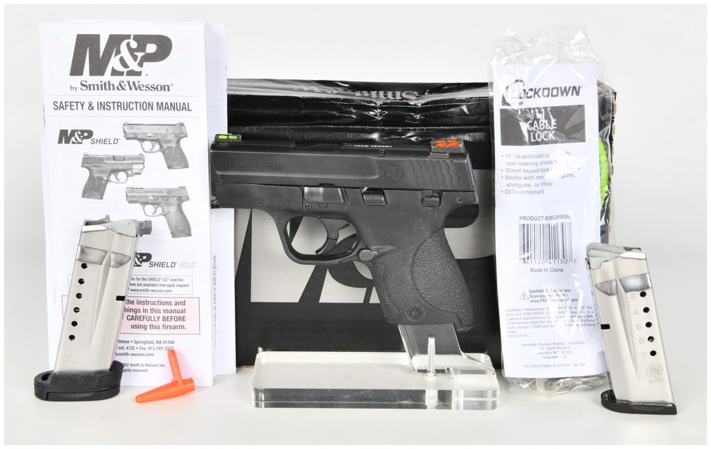 Smith & Wesson M&P9 Shield Semi-Automatic Pistol 9mm with 3.125 Inch Barrel (1 of 16)