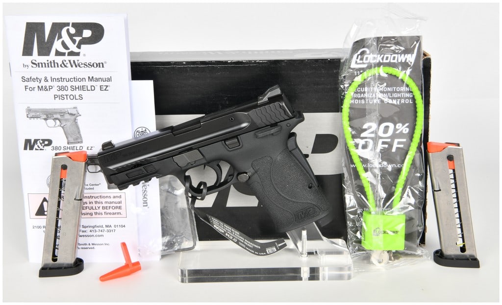 Smith & Wesson M&P 380 Shield EZ M2.0 Semi-Automatic Pistol .380 Auto with 3.675 Inch Barrel (1 of 17)