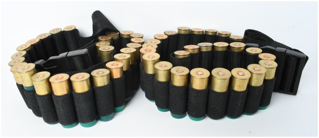 50 Remington-Peters 16 GA Shotgun Shells and Nylon Ammunition Belt (1 of 4)