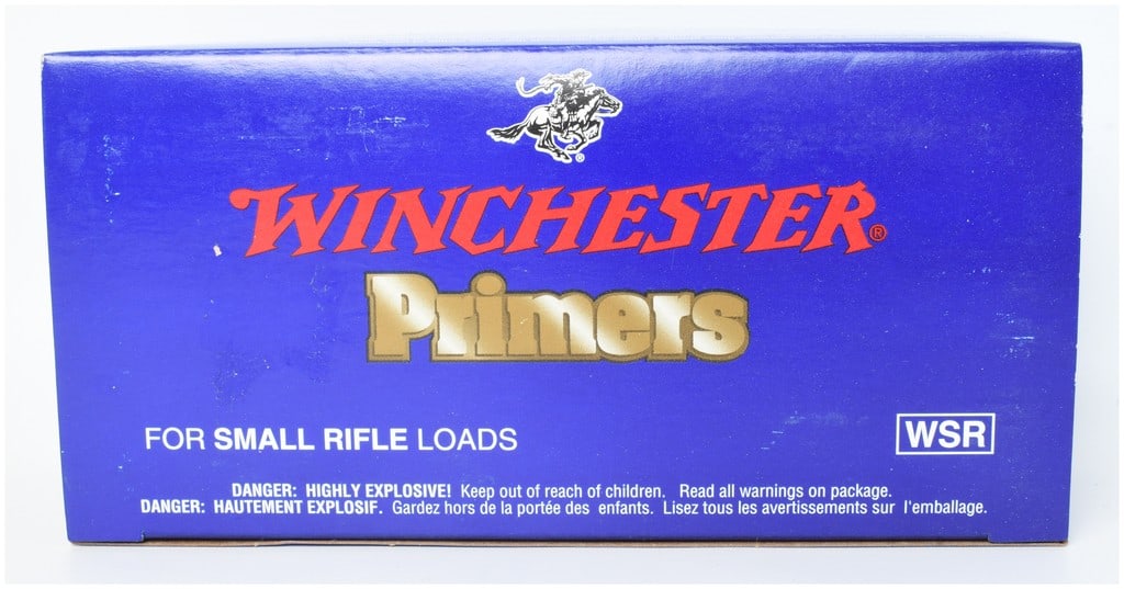 Winchester No. WSR Small Rifle Primers, Box of 1,000 (1 of 3)