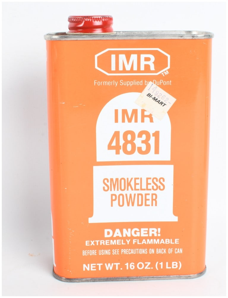 IMR 4831 Smokeless Rifle Powder 1 lb Container (1 of 2)