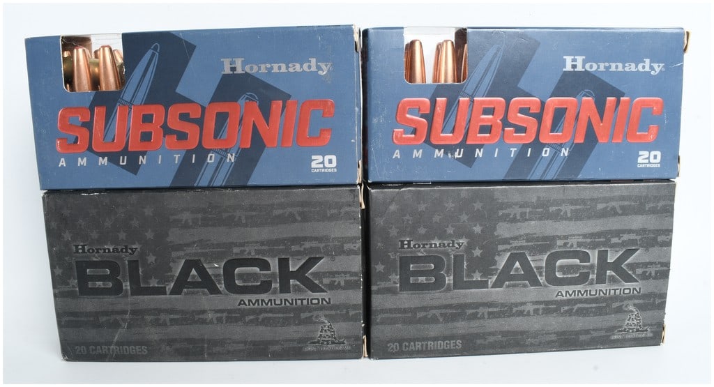 A Lot of 80 Hornady 338 ARC Centerfire Ammunition Cartridges (1 of 4)